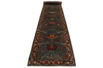 3x20 Gray and Multicolor Anatolian Traditional Rug