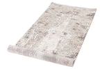 3x5 Ivory and Gray Modern Contemporary Rug
