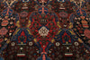 13x17 Navy and Burgundy Persian Rug