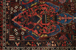 13x17 Navy and Burgundy Persian Rug