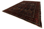 13x17 Navy and Burgundy Persian Rug