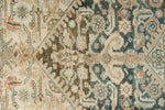 5x11 Blue and Peach Persian Tribal Runner