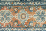 5x11 Blue and Peach Persian Tribal Runner