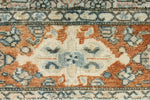 5x11 Blue and Peach Persian Tribal Runner