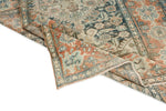 5x11 Blue and Peach Persian Tribal Runner