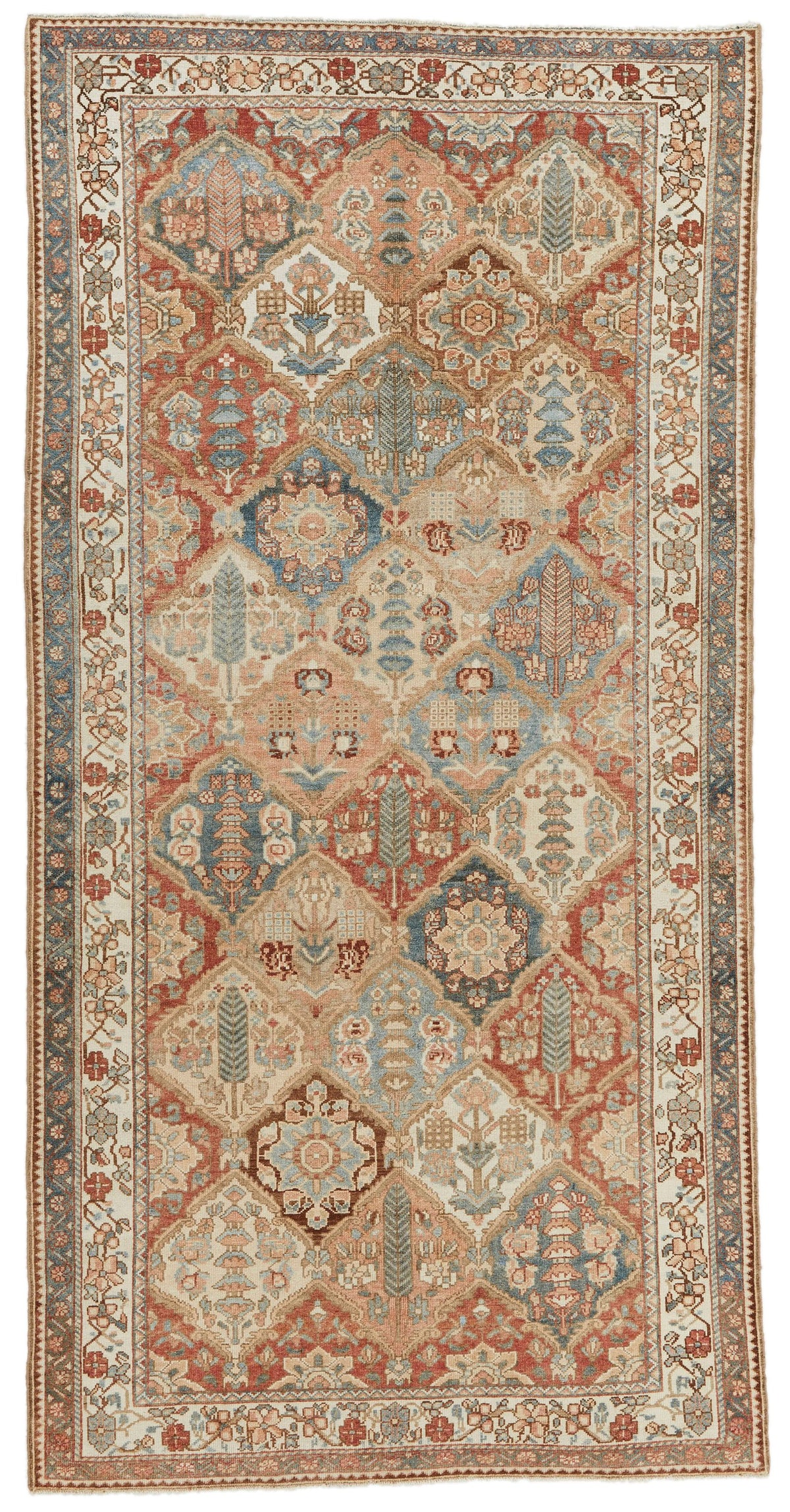 5x10 Multicolor Persian Runner