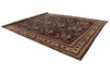 10x17 Burgundy and Ivory Persian Rug