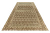 6x14 Brown and Ivory Persian Tribal Runner