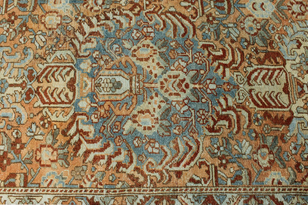 12x13 Rust and Multicolor Persian Rug
