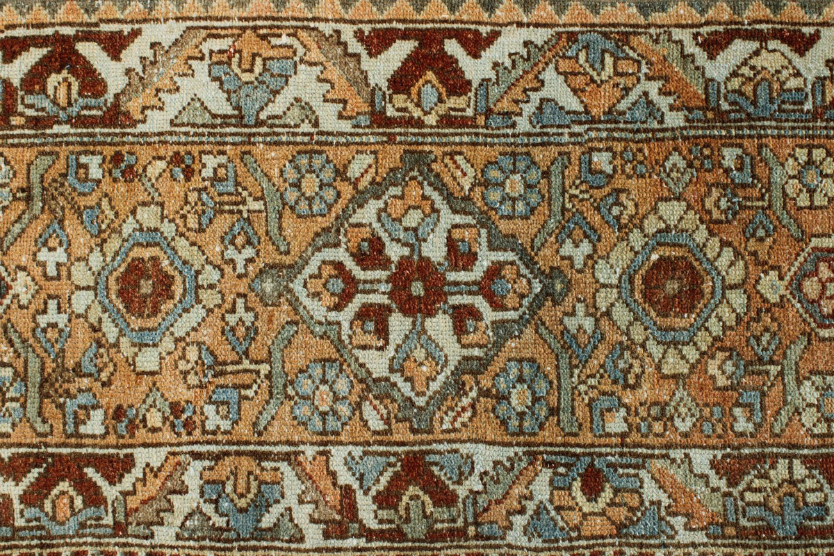 12x13 Rust and Multicolor Persian Rug