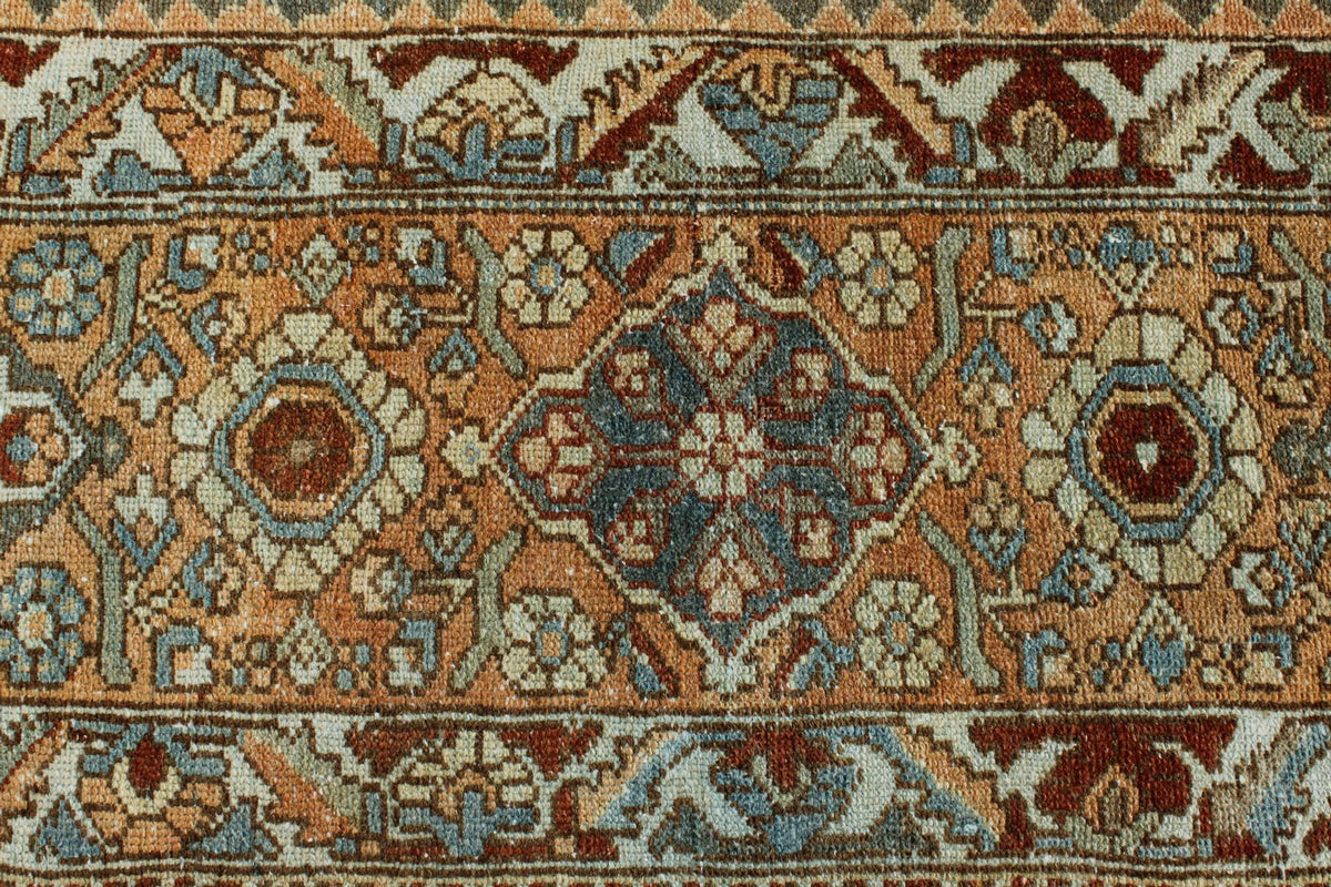 12x13 Rust and Multicolor Persian Rug