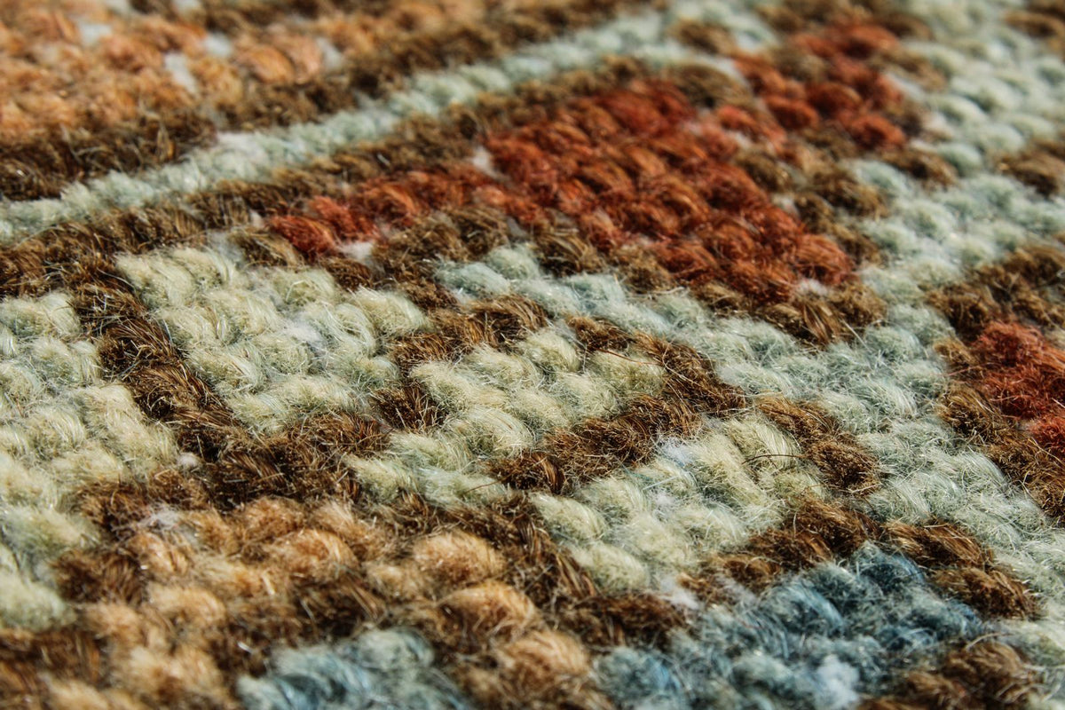 12x13 Rust and Multicolor Persian Rug