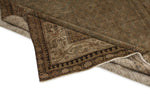 7x15 Brown and Beige Persian Tribal Runner