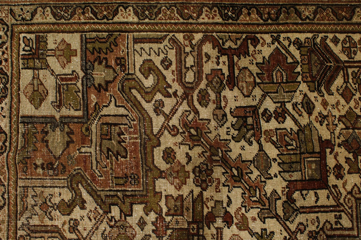 11x18 Rust and Brown Persian Rug