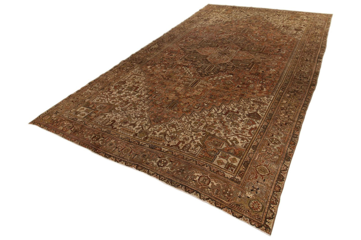 11x18 Rust and Brown Persian Rug