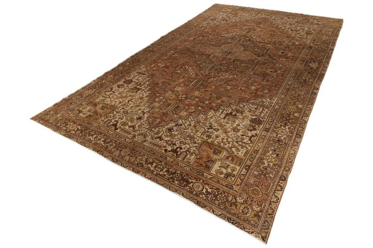 11x18 Rust and Brown Persian Rug