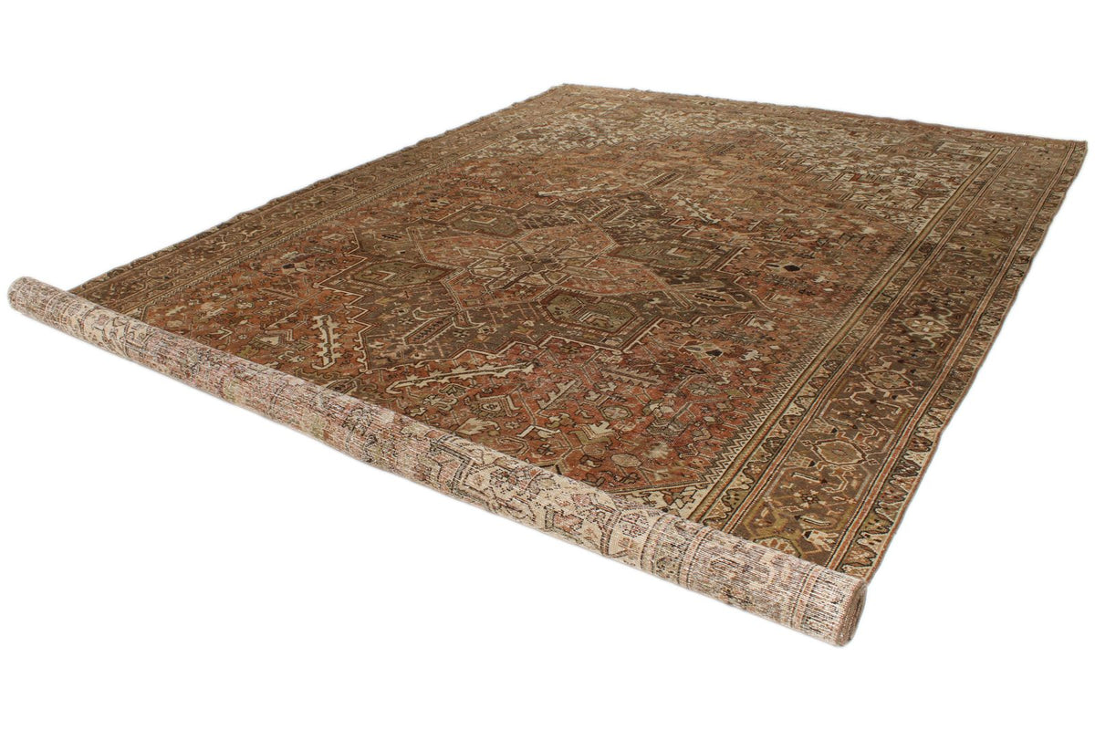 11x18 Rust and Brown Persian Rug