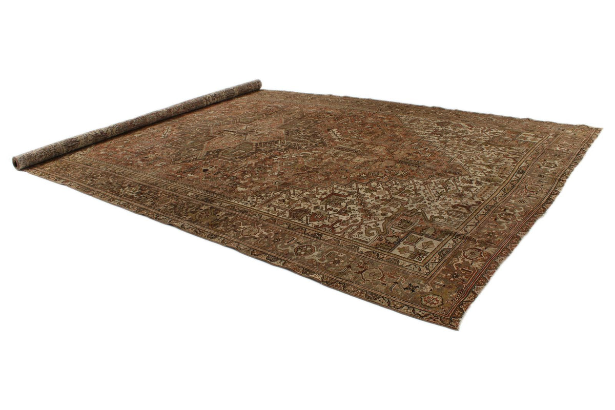 11x18 Rust and Brown Persian Rug