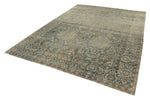 10x14 Navy and Multicolor Persian Traditional Rug