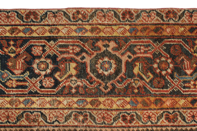 9x11 Multicolor Turkish Oushak Rug