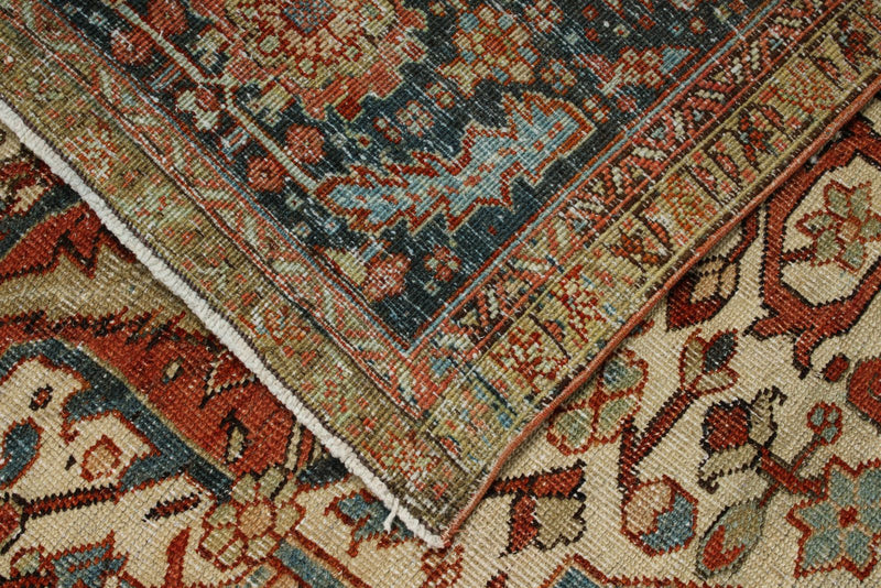 11x17 Red and Multicolor Persian Rug