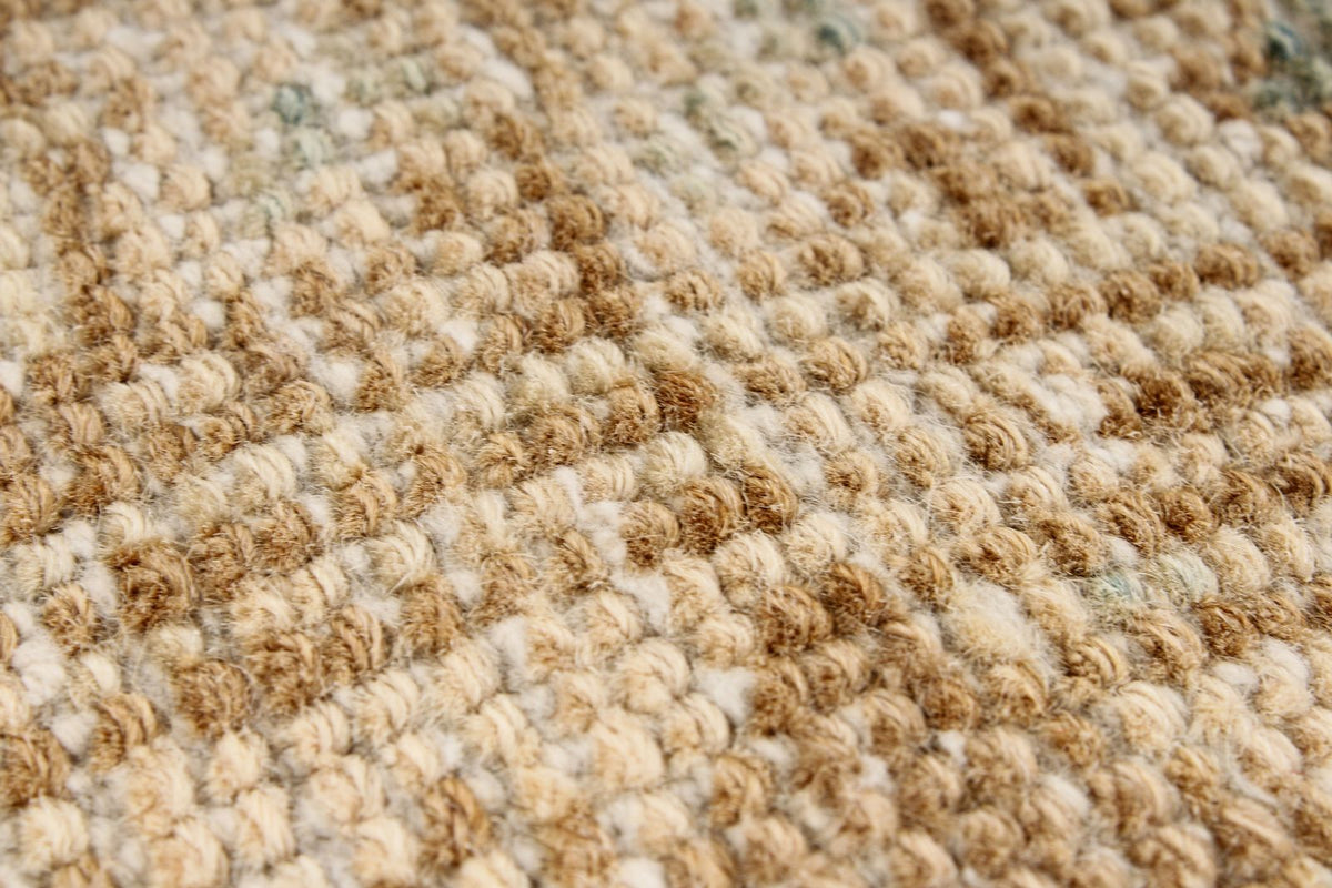 4x11 Ivory and Beige Turkish Oushak Runner