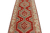 3x10 Red and Beige Anatolian Tribal Runner