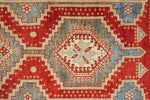 3x10 Red and Beige Anatolian Tribal Runner