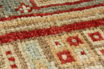 3x10 Red and Beige Anatolian Tribal Runner