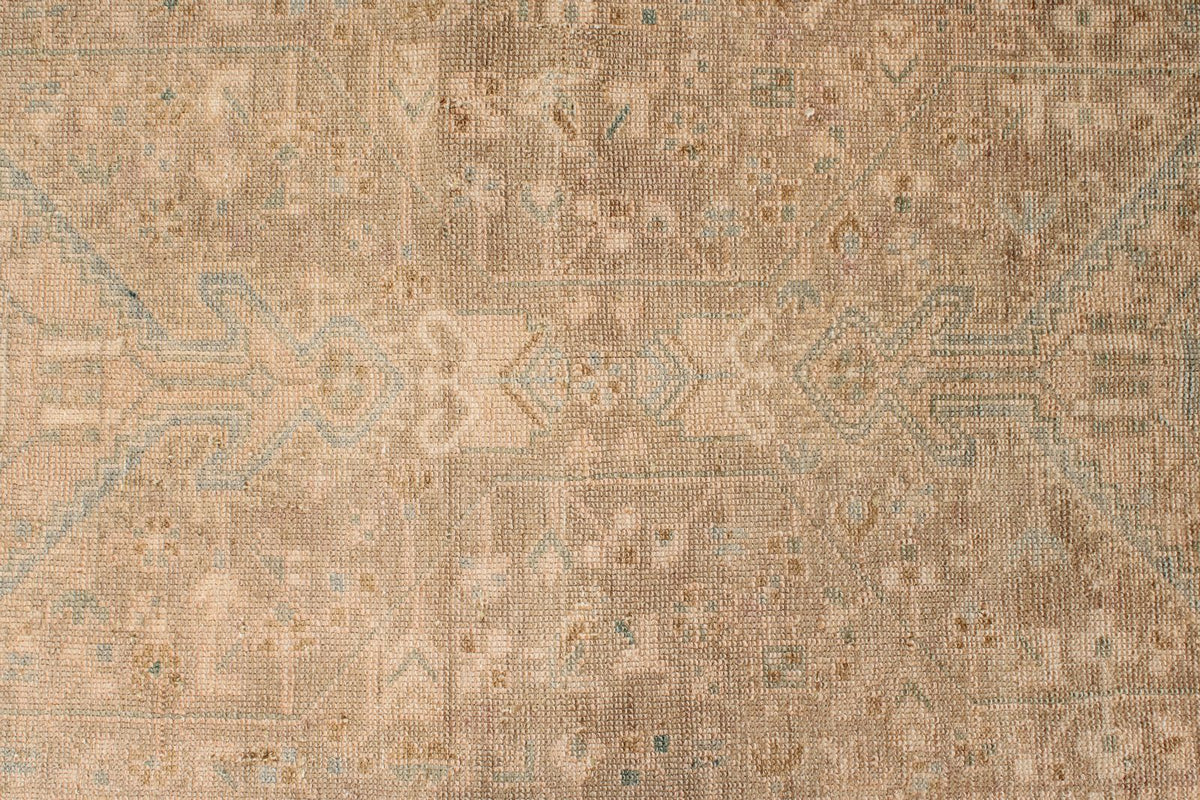 4x17 Camel and IVory Anatolian Tribal Runner