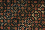 4x15 Brown and Multicolor Anatolian Tribal Runner