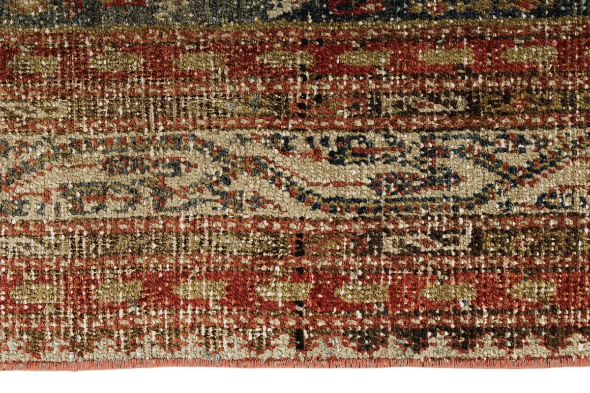3x16 Red and Multicolor Anatolian Tribal Runner