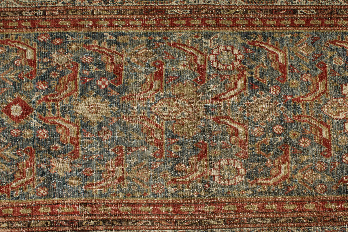 3x16 Red and Multicolor Anatolian Tribal Runner