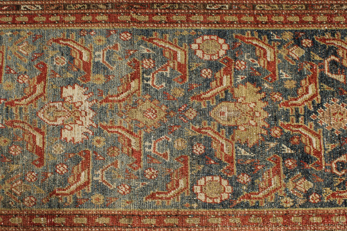 3x16 Red and Multicolor Anatolian Tribal Runner