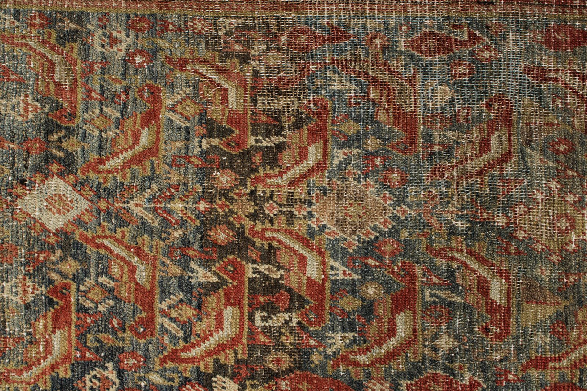 3x16 Red and Multicolor Anatolian Tribal Runner