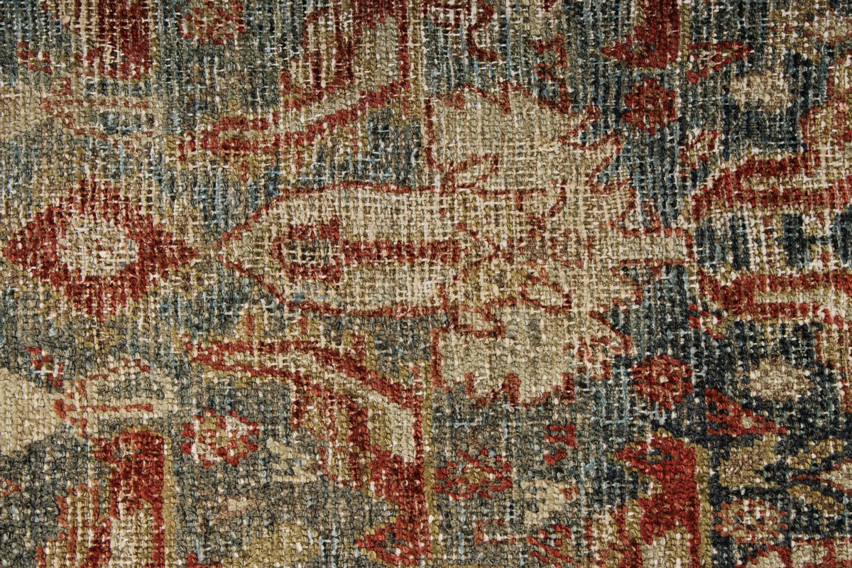 3x16 Red and Multicolor Anatolian Tribal Runner