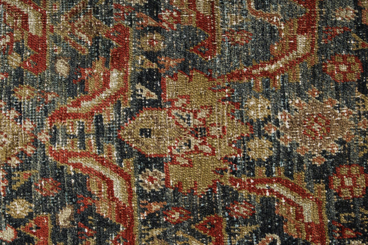3x16 Red and Multicolor Anatolian Tribal Runner