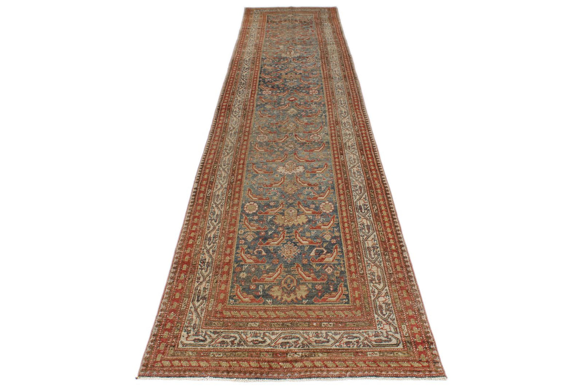 3x16 Red and Multicolor Anatolian Tribal Runner