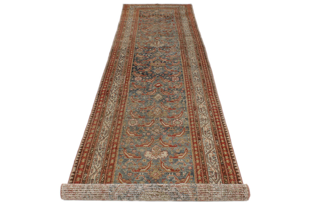3x16 Red and Multicolor Anatolian Tribal Runner