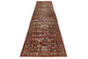 3x16 Brown and multicolor Persian Runner