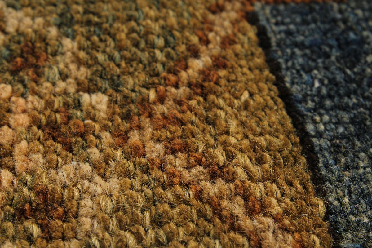 4x13 Brown and Camel Persian Runner