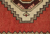 3x9 Red and Ivory Turkish Tribal Runner