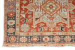 3x9 Lİght Red and Multicolor Turkish Tribal Runner