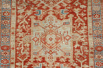 3x9 Lİght Red and Multicolor Turkish Tribal Runner