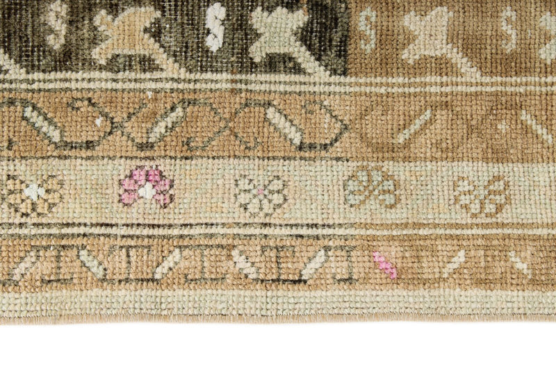 5x16 Brown and Beige Anatolian Tribal Runner