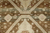 5x16 Brown and Beige Anatolian Tribal Runner