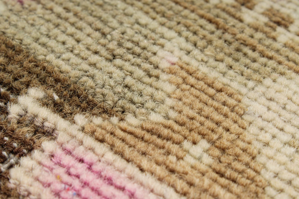 5x16 Brown and Beige Anatolian Tribal Runner