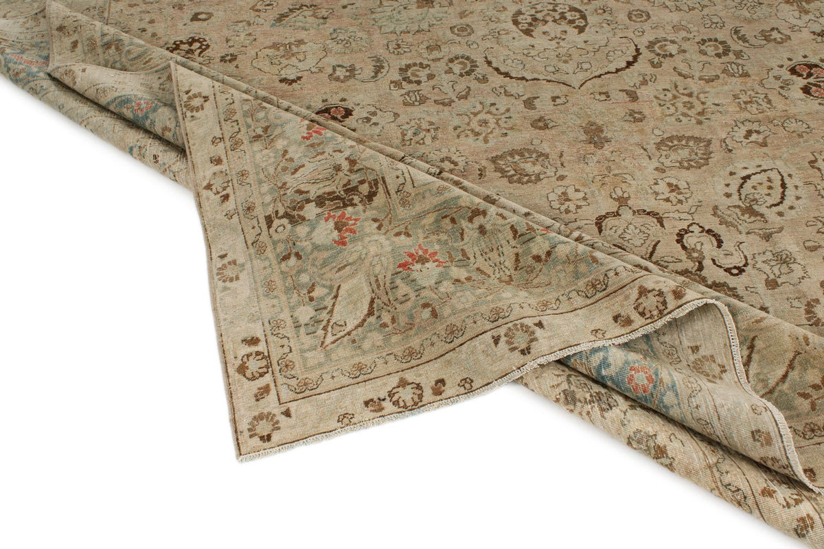 11x15 Light Rust and Multicolor Persian Rug
