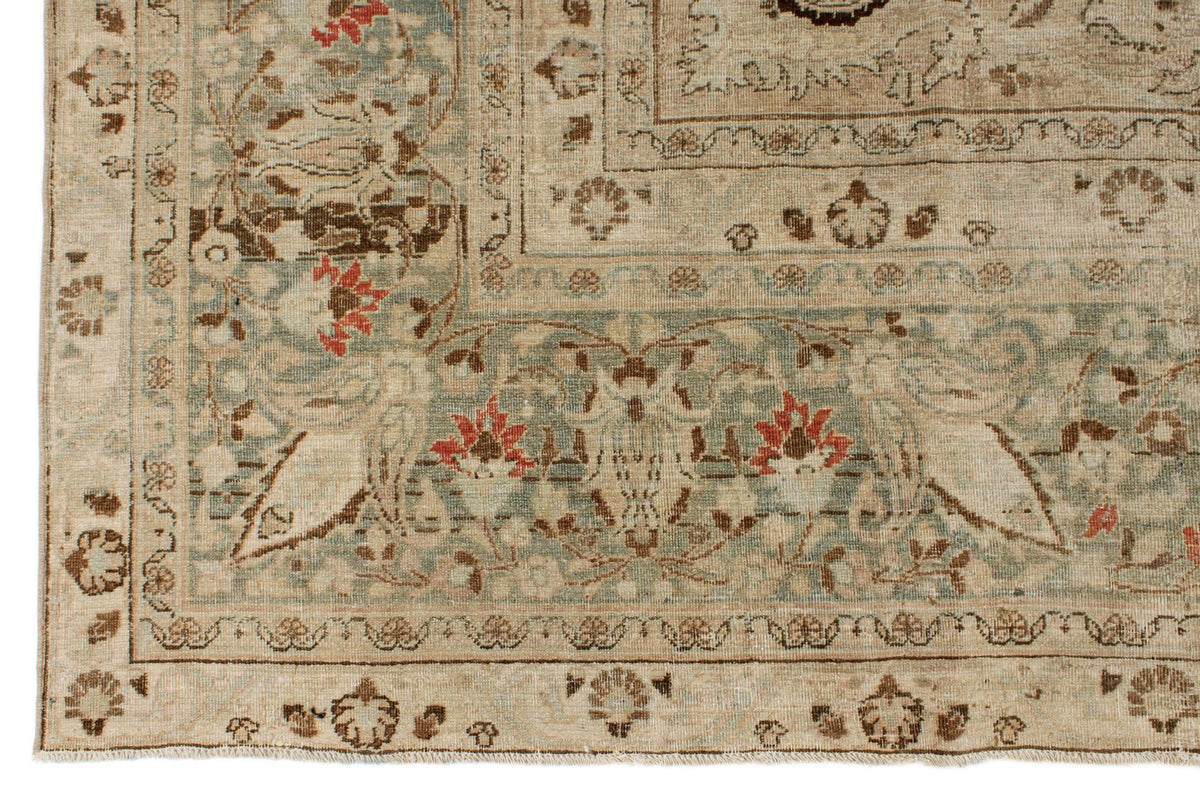 11x15 Light Rust and Multicolor Persian Rug