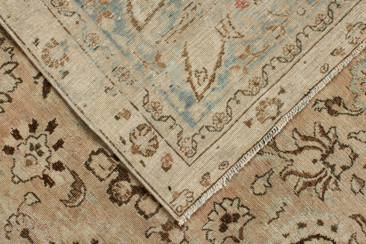 11x15 Light Rust and Multicolor Persian Rug